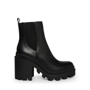 Steven Madden Black Leather Roxie Boot